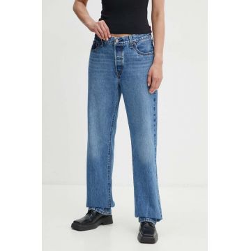 Levi's jeansi 501 90S femei high waist, A1959