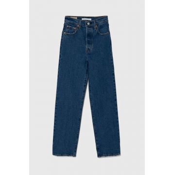 Levi's jeansi RIBCAGE STRAIGHT ANKLE femei high waist