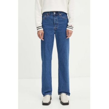 Levi's jeansi RIBCAGE STRAIGHT ANKLE femei high waist