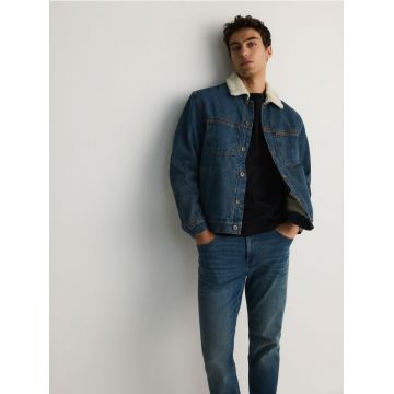 Reserved - Blugi slim fit - indigo jeans