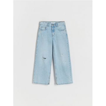 Reserved - GIRLS` JEANS TROUSERS - albastru