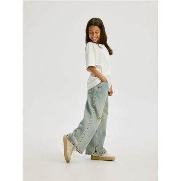 Reserved - GIRLS` JEANS TROUSERS - albastru