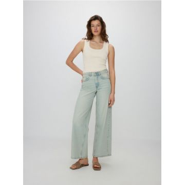 Reserved - LADIES` JEANS TROUSERS - albastru