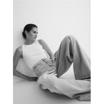 Reserved - LADIES` JEANS TROUSERS - albastru