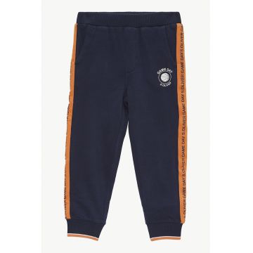 Pantaloni de trening cu benzi laterale contrastante