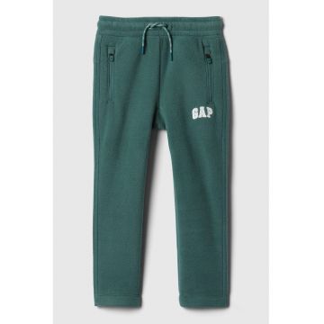 Pantaloni de trening uni cu talie ajustabila