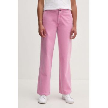 Pepe Jeans jeansi ANYA femei, culoarea roz, PL211760