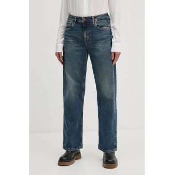 Pepe Jeans jeansi LOOSE ST JEANS HW femei high waist, PL204699HW6