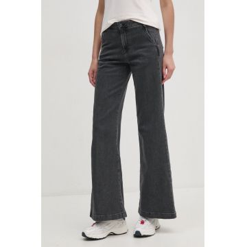 United Colors of Benetton jeansi femei, culoarea negru