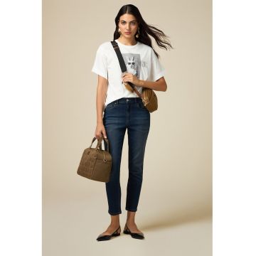 Blugi crop slim fit