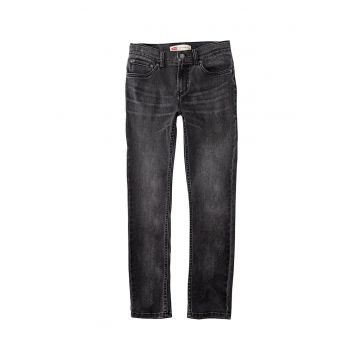 Blugi slim fit cu croiala conica 512
