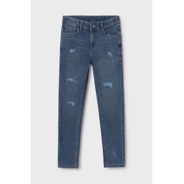 Mayoral jeans copii denim przetarcia 7538