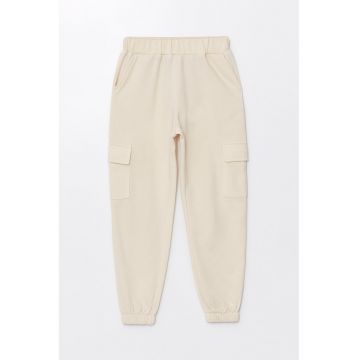Pantaloni cargo cu talie inalta