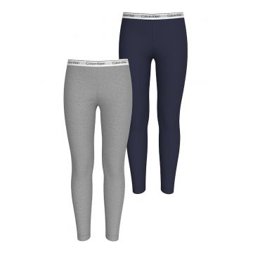 Set de colanti din amestec de bumbac organic - 2 perechi