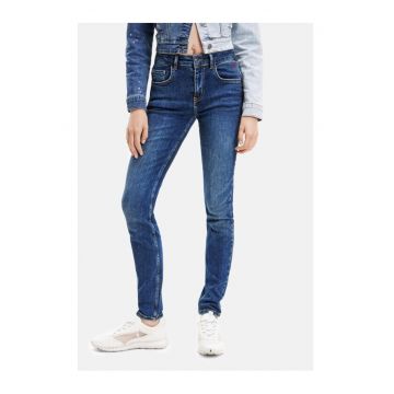 Blugi dama -  91866 - Bleumarin - Bumbac