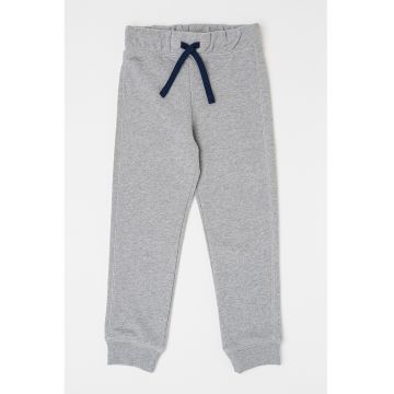 Pantaloni de trening din bumbac cu talie ajustabila