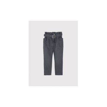 Pantaloni lungi -  300660102 - Bumbac - Lyocell - Gri