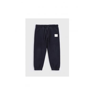 Pantaloni lungi -  301132400 - Bumbac - Albastru marin
