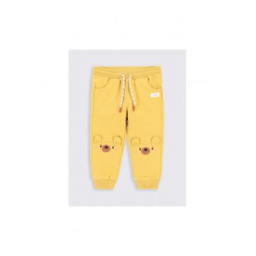 Pantaloni lungi -  301159520 - Bumbac - Galben