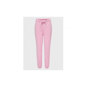 Pantaloni lungi -  301376392 - Bumbac - Roz