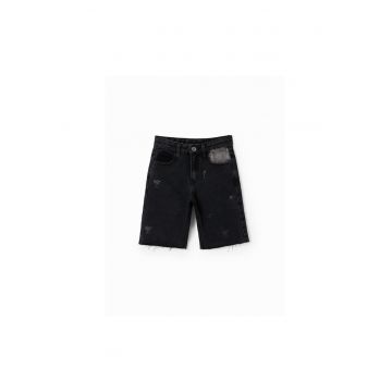 Pantaloni lungi -  302006557 - Bumbac - Negru