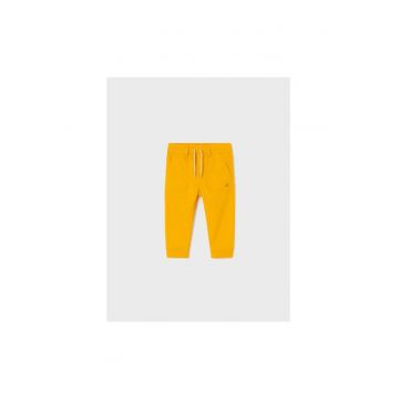 Pantaloni lungi -  302024667 - Bumbac - Elastan - Portocaliu