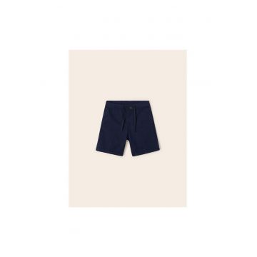 Pantaloni lungi -  302026524 - Bumbac - Poliester - Albastru marin