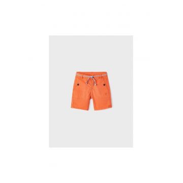 Pantaloni lungi -  302028146 - Bumbac - Elastan - Portocaliu