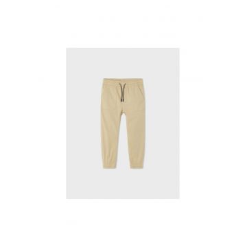 Pantaloni lungi -  302029099 - Bumbac - Elastan - Bej