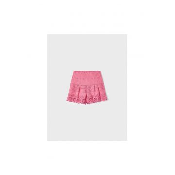 Pantaloni lungi -  302069293 - Bumbac - Roz