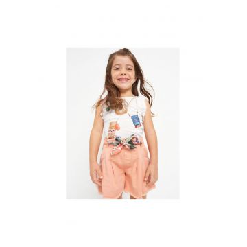 Pantaloni lungi -  302069439 - Bumbac - Portocaliu