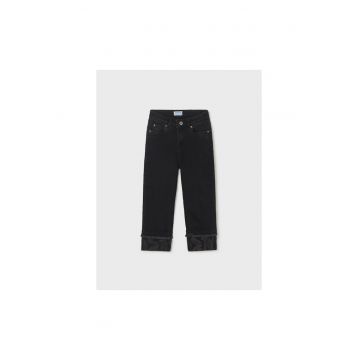 Pantaloni lungi -  302083299 - Bumbac - Negru