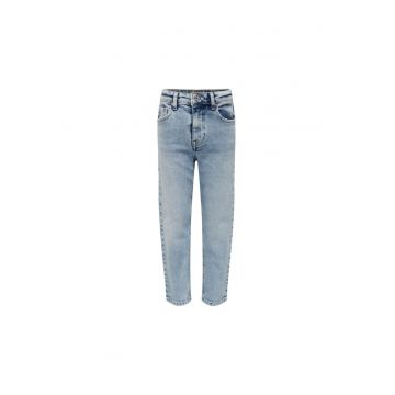Pantaloni lungi -  302121571 - Bumbac - Albastru