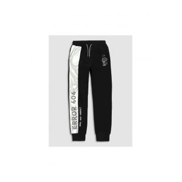Pantaloni lungi -  302614509 - Bumbac - Negru