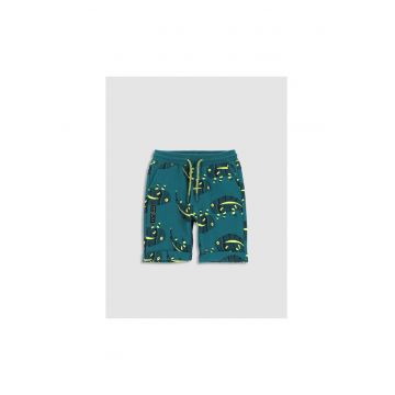 Pantaloni lungi -  302628490 - Bumbac - Turcoaz