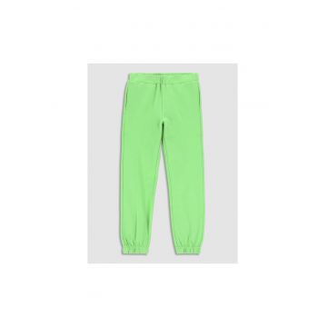 Pantaloni lungi -  302632275 - Bumbac - Verde