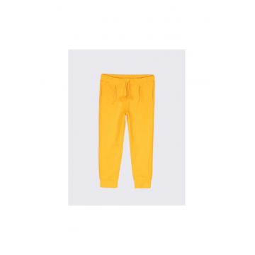 Pantaloni lungi -  302634309 - Bumbac - Galben