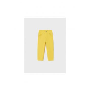 Pantaloni lungi -  Bumbac - Galben - 365110