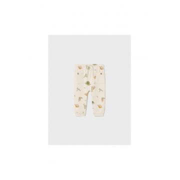 Pantaloni lungi -  Bumbac - Poliester - Bej - 31846
