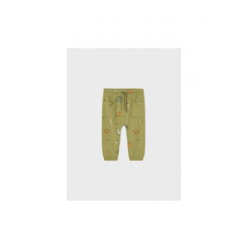 Pantaloni lungi -  Bumbac - Poliester - Verde