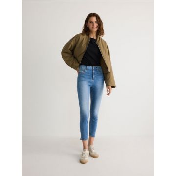 Reserved - Blugi slim push up - albastru
