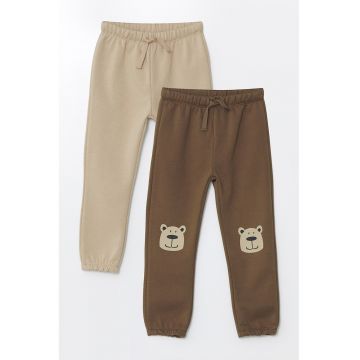 Set de pantaloni din amestec de bumbac - 2 perechi
