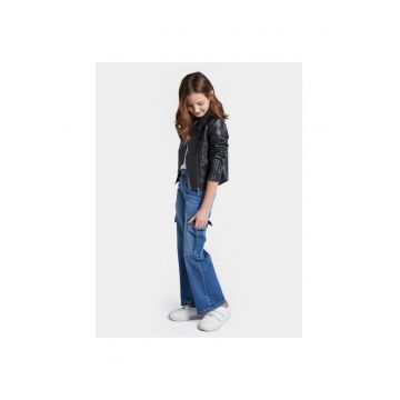 Blugi copii -  10774 - Albastru - Bumbac
