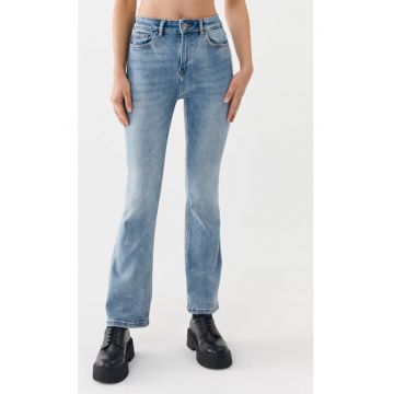 Blugi dama -  21651 - Bumbac - Albastru