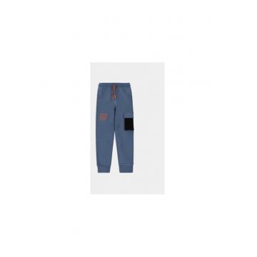 Pantaloni copii -  014352 - Albastru - Bumbac -