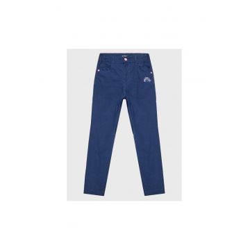 Pantaloni copii -  Bumbac - Albastru marin