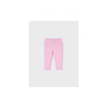 Pantaloni lungi -  209488456 - Bumbac - Roz