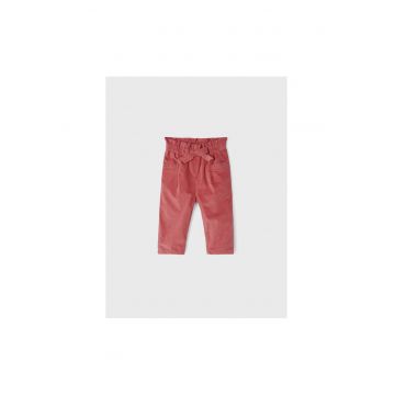 Pantaloni lungi -  300670095 - Bumbac - Roz