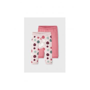 Pantaloni lungi -  300806982 - Bumbac - Roz