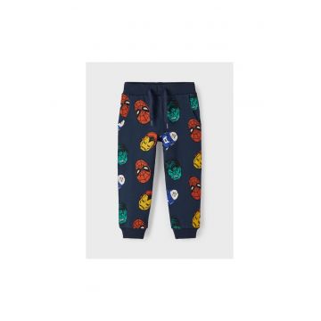 Pantaloni lungi -  300965825 - Bumbac - Albastru marin